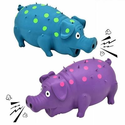 With Sound Squeaker Dog Squeaky Toy Grunt Pig Dogs Squeeze Toy Latex Dog Chew Toys Pets Playing