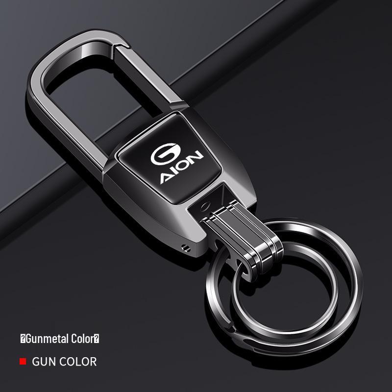 Compatible Keychains for AION Y, AION S, AION V, AION LX - Zinc Alloy