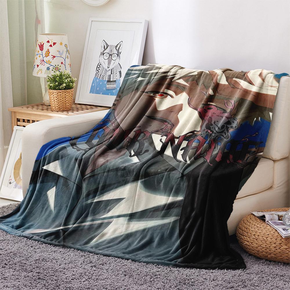 1PC Flame Friendship Custom Name Patterned Flannel Blanket Suitable For All Seasons For Home Decor Warmth And Comfort Gifts Holiday Present
