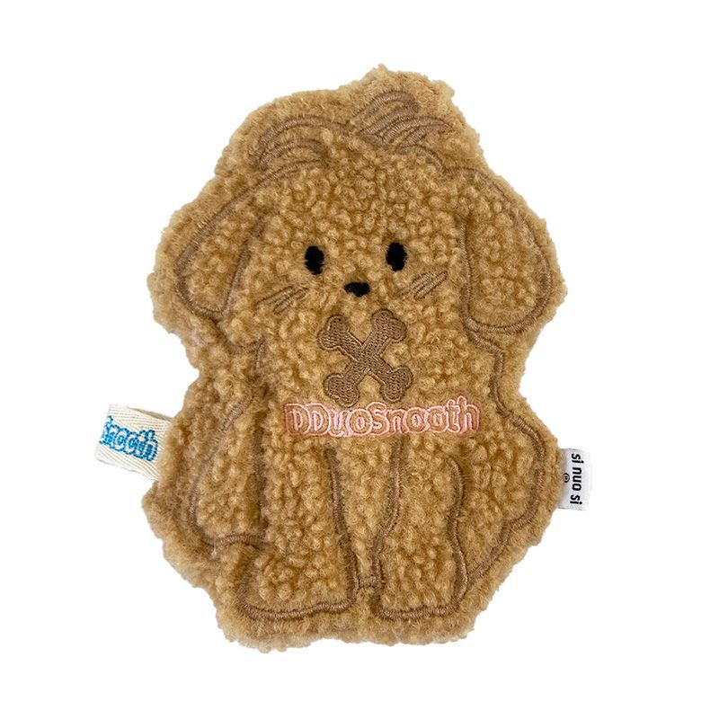 Pet Dog Sound-making Toy with Vibrating Paper, Soft Fur, Cartoonish Design To Relieve Boredom. Corgi, Terrier Puppies, Interactive Toy, Amazing!