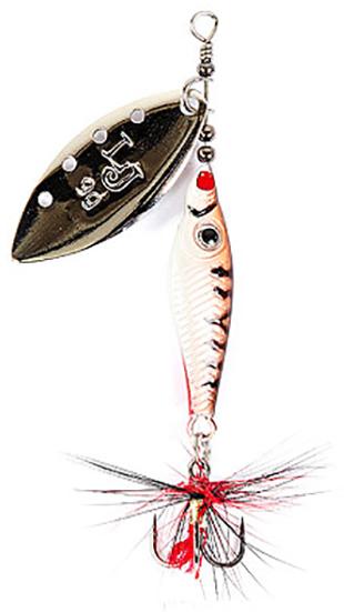 

Блешня обертається з борідкою LJ TRIAN BLADE LONG вага 6 г