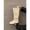New Knee Thick Heel Thin Leg Cover Knight Women's Boots 2026 Autumn and Winter French Niche Boots Increase Height