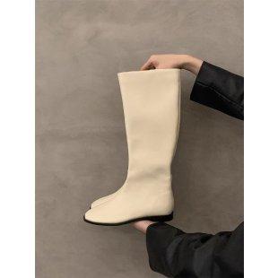 New Knee Thick Heel Thin Leg Cover Knight Women's Boots 2026 Autumn and Winter French Niche Boots Increase Height