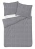 Satin bedding 160x200 exclusive ash gray