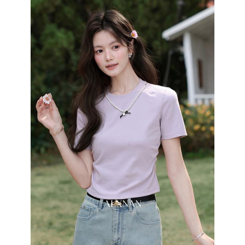 

Women s Slim Fit Short Sleeve T-shirt M