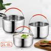 Acessórios de panela de aço inoxidável para panela de pressão de 3/6/8 Qt