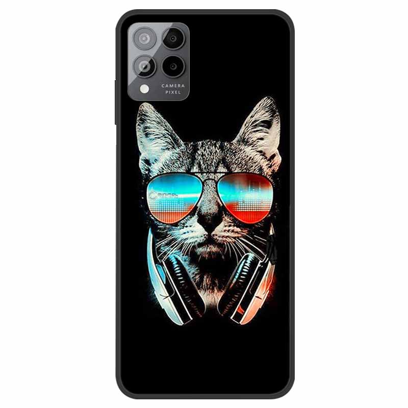 Case For T-Mobile REVVL 6 5G Animals Soft Silicone TPU Phone Back Cover for T-Mobile Revvl 6 Pro 5G Coque Protective Wolf Cat