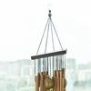 Vintage Copper Tube Wind Chime Outdoor Courtyard Garden Home Hanging Ornament Butterfly Pendant Decoration Gift