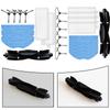 Main Brush Mop Cloths Side Brush Kit For EZVIZ RE4 / RE4 Plus / RE5 / RE5 Plus Vacuum Cleaner Accessories Spare To Replace
