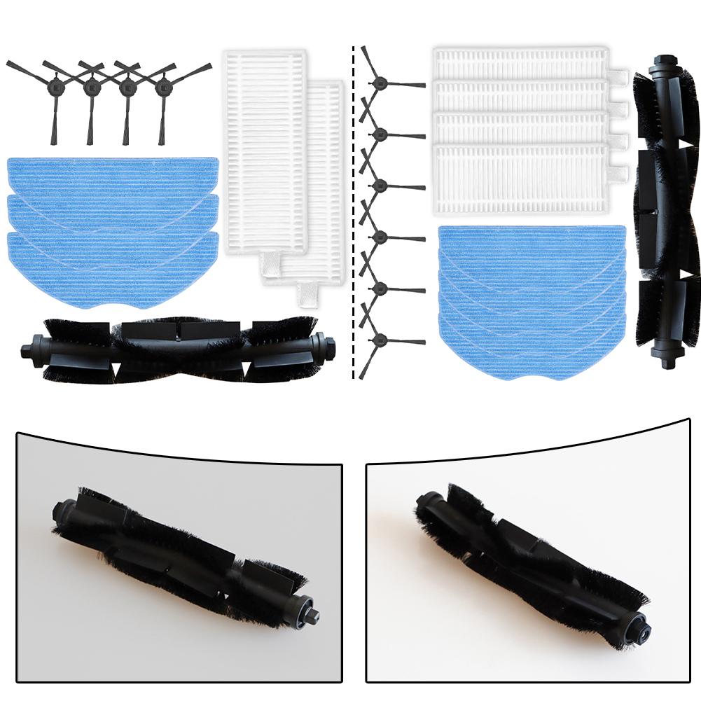 Main Brush Mop Cloths Side Brush Kit For EZVIZ RE4 / RE4 Plus / RE5 / RE5 Plus Vacuum Cleaner Accessories Spare To Replace