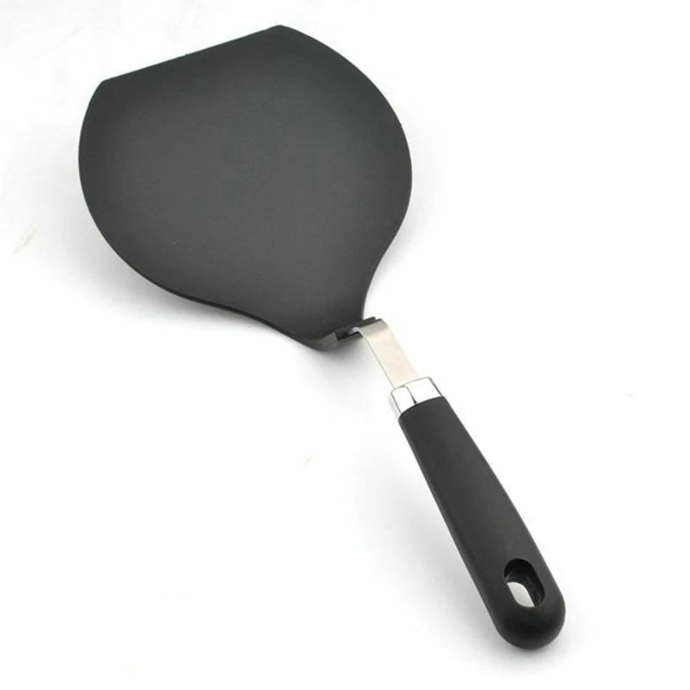 Semicircular Head Pancake Spatula Anti-scalding Handle Pancake Shovel Pizza Turner  Egg