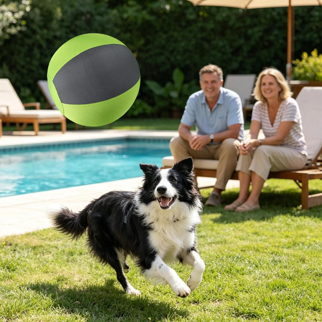Large Herding Ball For Dogs Inflatable Puppy Training Giant Dog Ball Toy For Pet Parents Animal Lovers Trainers Backyard Lawn