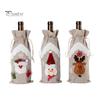 Red Wine Bag Decorative Reindeer Snowflake Christmas Style Fine Workmanship Table Decorations Ornamental Christmas Champagne Holder Cover