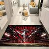Essendon Football Club Stadium Red Flame Bomber Logo Print Area Rug Aussie Rules Football Floor Carpet Sports Fan Living Room Bedroom Home Decor Mat