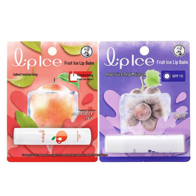 Mentholatum Fruit Ice Lip Balm Duo