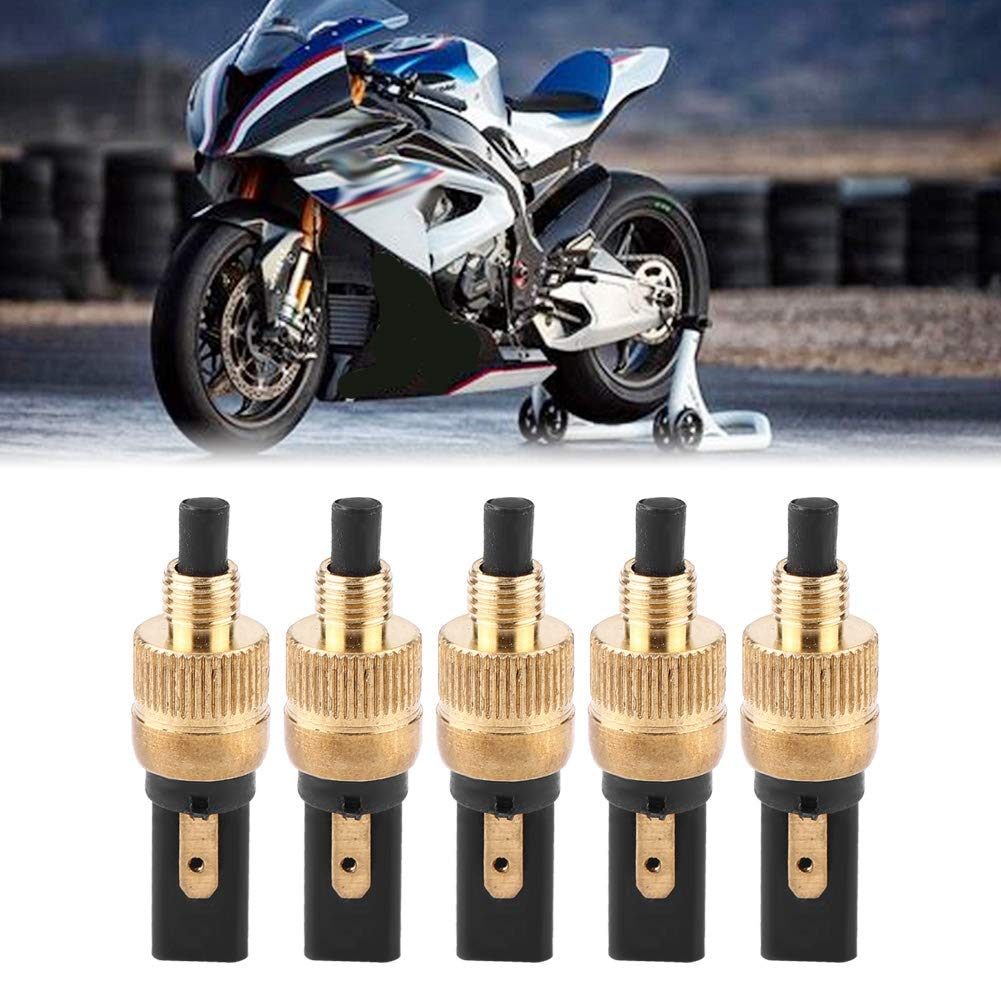 Aramox Brake Switch, Motorcycle Brake Clutch Switch 5pcs Motorcycle Front Rear Light Rear Brake Clutch Switch