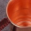 Thickened Design Moscow Water Mule 400ml Capacity Copper Milk Mug Copper Breakfast Cup  Home Use