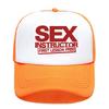 Sex Instructor Funny Creative Baseball Cap Men Women Parent-Child Hats Mesh Visor Outdoor Adjustable Caps Moto Gp Baseball Cap