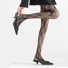 Gemusterte Strumpfhosen Netzstrumpfhosen mit Rautenmuster Leggings mit kleinem Lochmuster Netz-Pantyhose Party Clubwear
