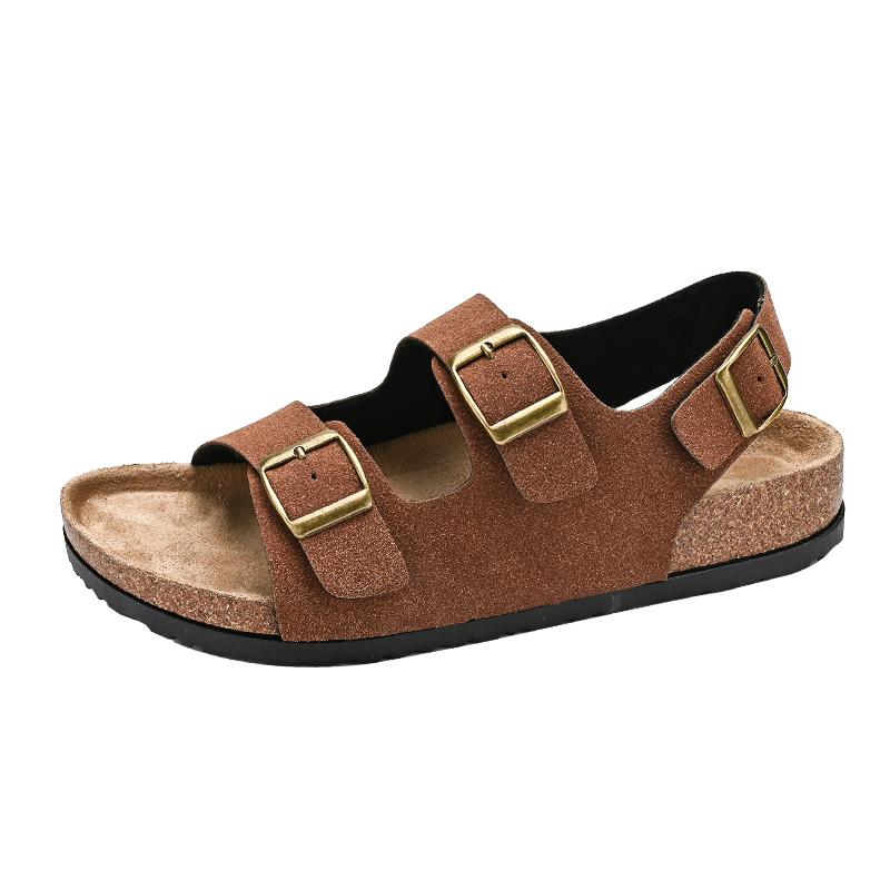 Men's Comfortable Slipper Summer Shoes for Men Outdoor Sandals Summer Man Adult Leather Men's Sandal Sandals 2024 Trending Trend