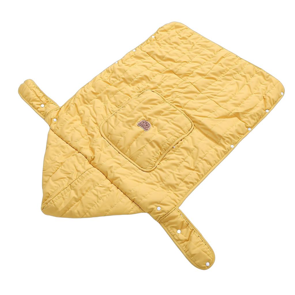 Baby Carrier Stroller Cover Windproof Soft Plush Lining Newborn Hooded Cover with kets for Infant