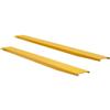 Pallet Fork Extensions, 96" Length 6.5" Width, Heavy Duty Carbon Steel Fork Extensions for Forklifts, 1 Pair Forklift Extensions, Industrial Forklift