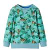 Children's Sweatshirt, Light Green Heather, 92