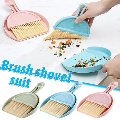 Mini Desktop Sweeping Cleaning Brush Small Cleaning Brush And Dustpan Set