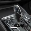 For BMW 5 Series G30 G31 G38 2017-2023 Carbon Fiber Central Control Gear Shift Frame Trim Cover Car Accessories Interior Sticker