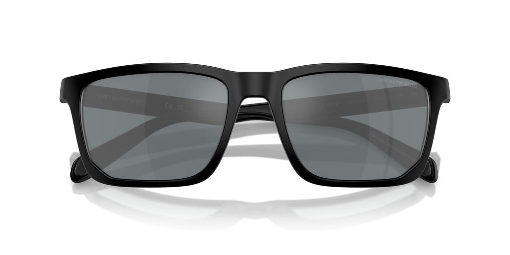 Emporio Armani Sunglasses EA4219F Matte Black 58 Men's