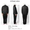 Stayland Long Sleeve Jersey Simple Solid Smooth Fabric Black X Men's Set, Color, (L, Black)