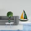 Elegant Peacock Sailboat Animal Sculpture Collection for Bedroom Office Living Room Bookshelf Table