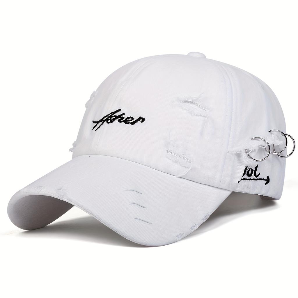 Colorful Candy Simple Baseball Cap, Adjustable Brim Versatile