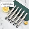 1/2/3/5/10Pcs Stainless Steel Fruit Corer Food Grade Material For Home Kitchen Remove Apples Pear Cores