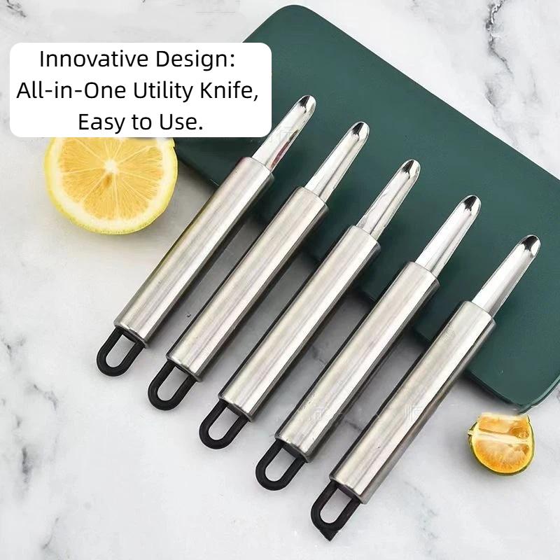 1/2/3/5/10Pcs Stainless Steel Fruit Corer Food Grade Material For Home Kitchen Remove Apples Pear Cores