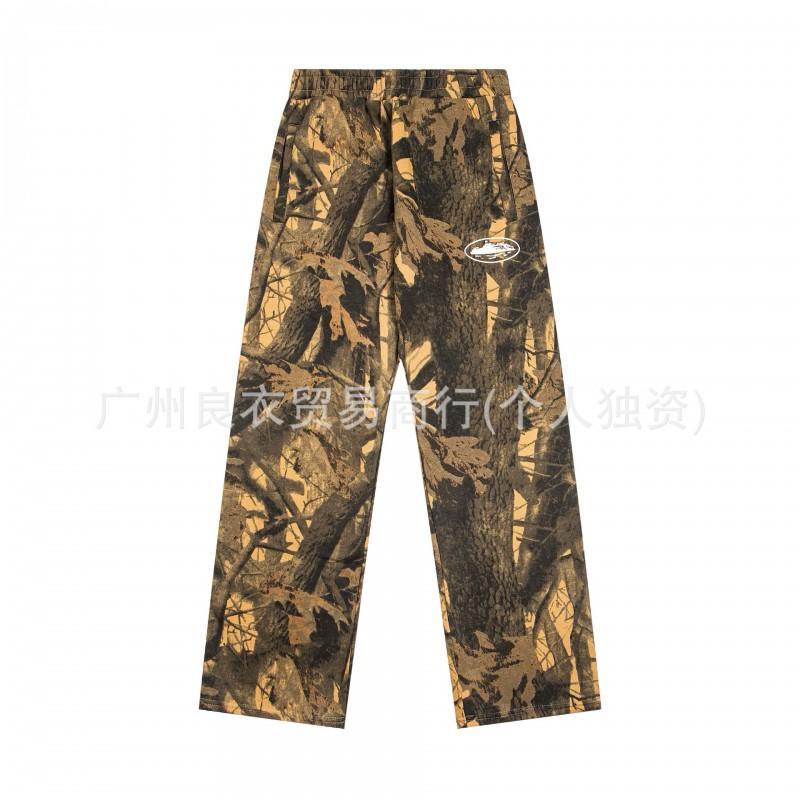 Mens Loose Straight Fit Denim Jeans With Letter Print Cotton Blend Mid-Waist Casual Trousers Daily Wear