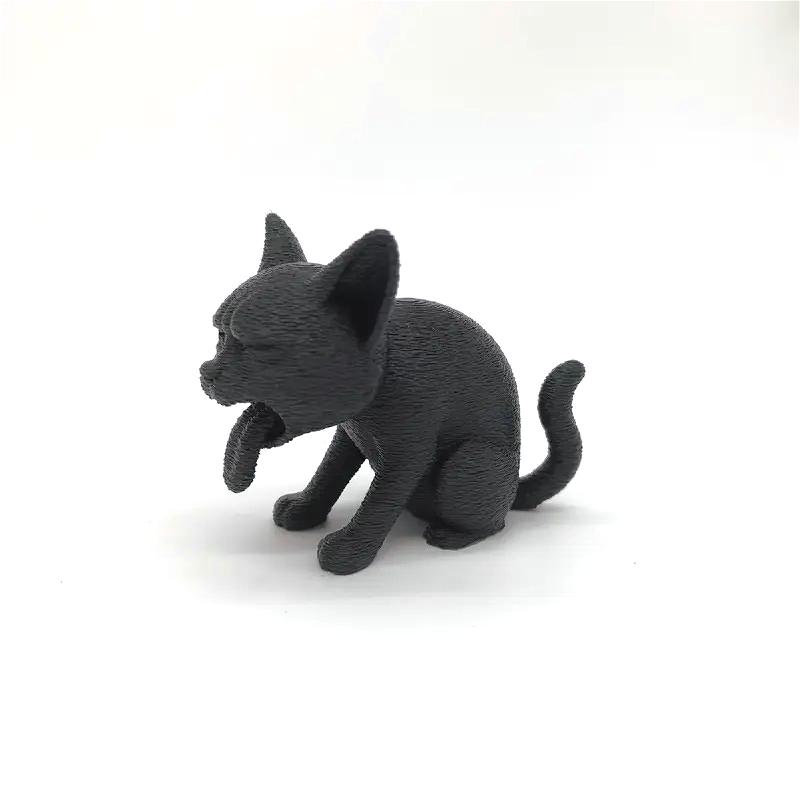3D Printed Vomit Cat Decoration Ornaments, Funny Expressions, Cat Desktop Pets, Home Ornaments, Perfect Gifts for Cat Lovers