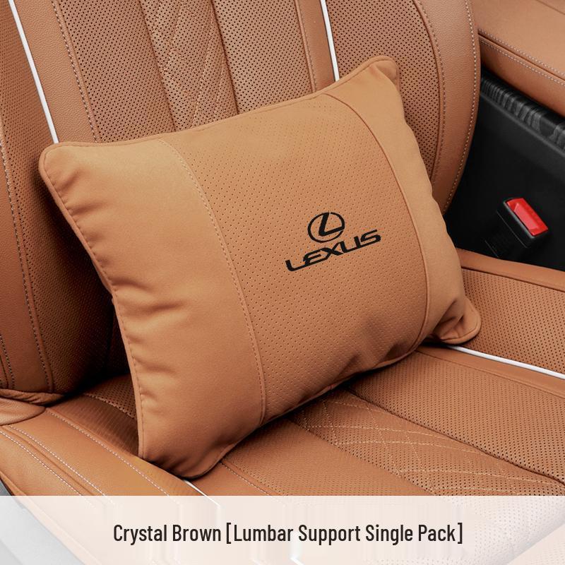 Compatible with Lexus suede seats, headrests, and lumbar supports (ES200, NX260, UX, RX300).