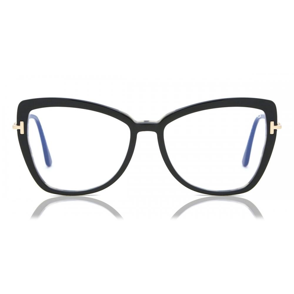 

Tom Ford Ft5882 B Blue Light Block 005 Women Eyeglasses Black/55
