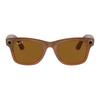 RAYBAN META WAYFARER GEN 1 Oval Glasses Eyewear Unisex Couple Style Multicolor Sunglasses Acetate GEN 1 GEN 1 RW4006