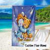 Custom Name Nightly Tiger Hugs Pooh Microfiber Beach Towel Super Soft & Absorbent for Bath, Beach, Travel  Bath Time Accessory, Fan Gifts