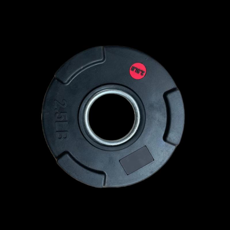 Yimai Rubber Coated Cast Iron Barbell Weight Plates