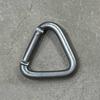 1Pc Triangle Carabiner Outdoor Camping Hiking Keychain Kettle Buckle Snap Clip