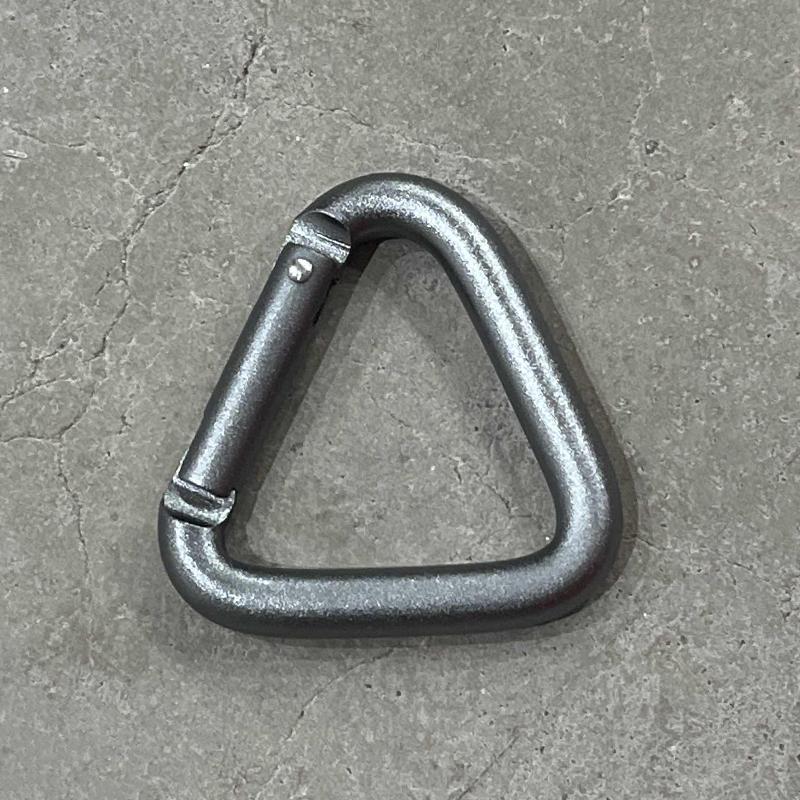 1Pc Triangle Carabiner Outdoor Camping Hiking Keychain Kettle Buckle Snap Clip