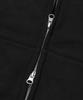 Suade Normal Hood Zip Up [Black]