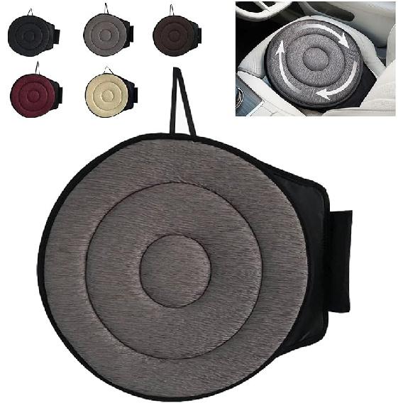Car 360 Degree Swivel Seat Cushion - Portable Swivel Car Seat Cushion, Non-Slip Car Disc Swivel Seat Cushion, suitable for the elderly, pregnant