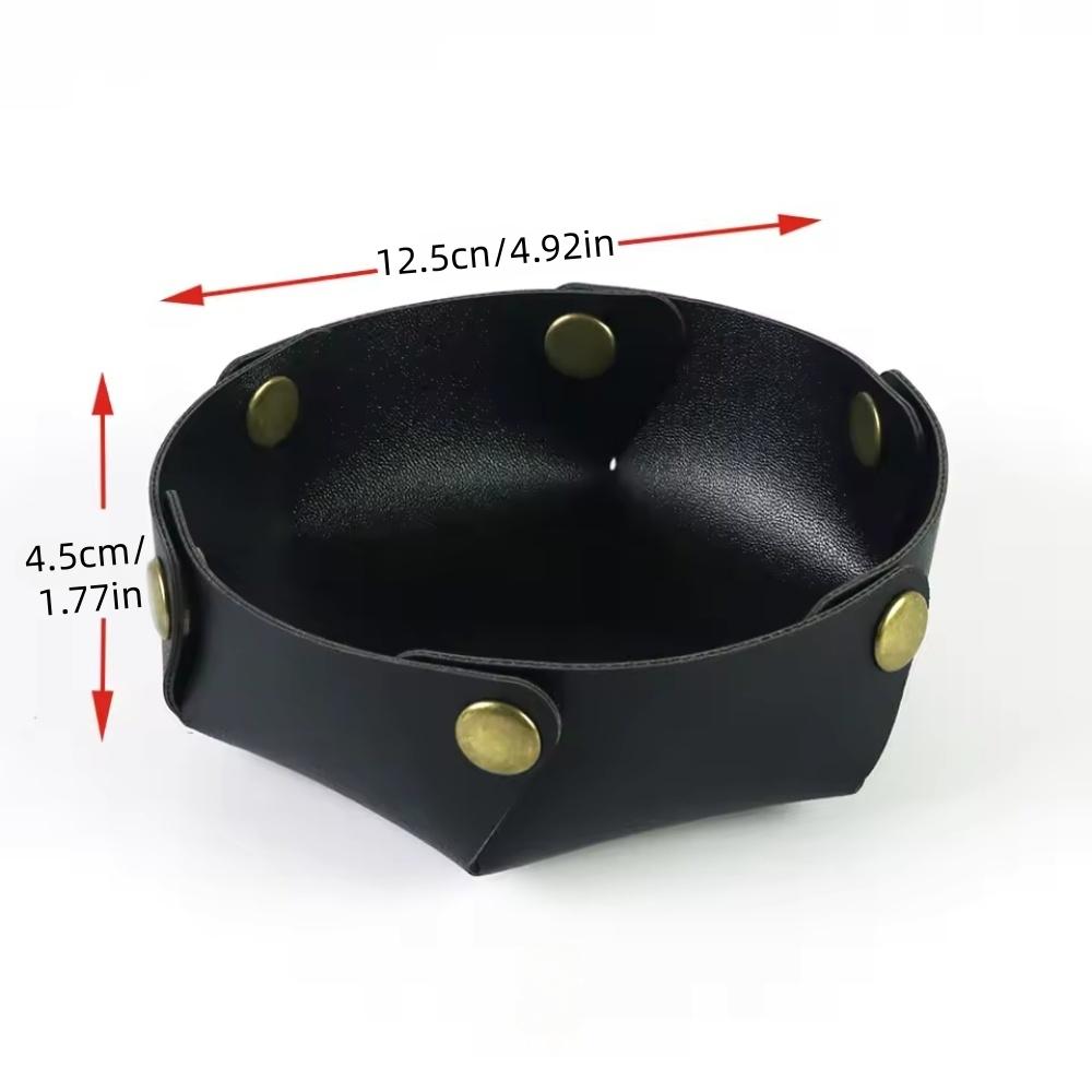 1 Stück 17,5 cm/6,89 Zoll Schreibtisch-Aufbewahrungsschale Schlüssel Kosmetik-Aufbewahrungsbox Heimdekoration Würfelschale Abnehmbare Tischobjekte Organisieren