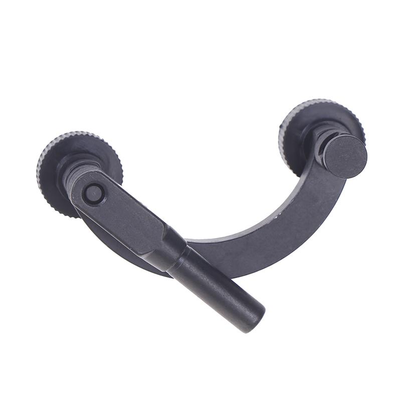 8mm Shank Diameter Height Gauge Dial Indicator Holder Half Round Combination Base Stand Center Test Finder Measurement Tool