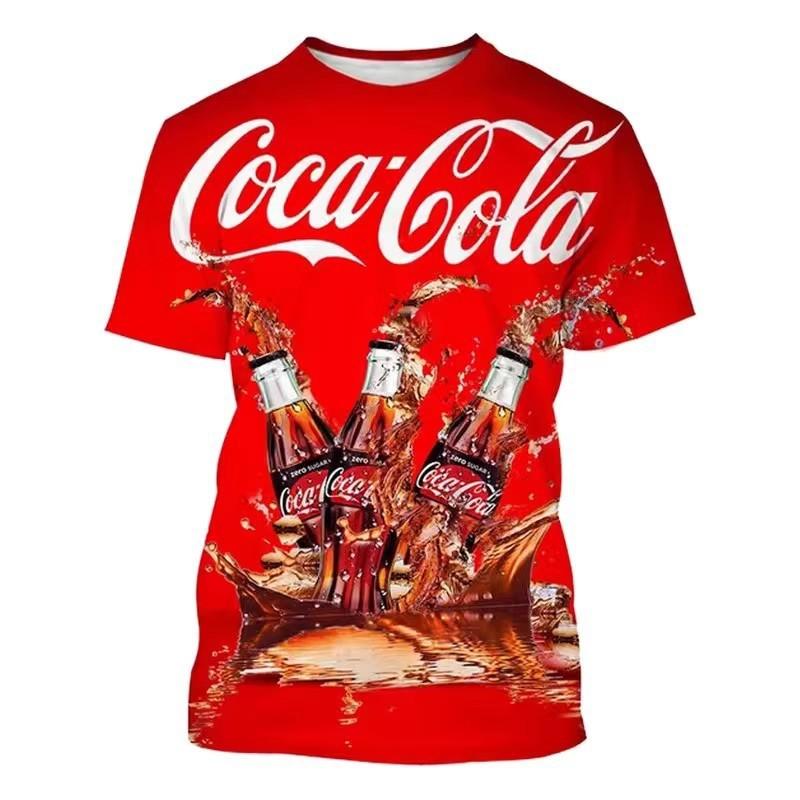 3D Digital Printing T-Shirt Teen Men's Short Sleeve Top Versatile Breathable