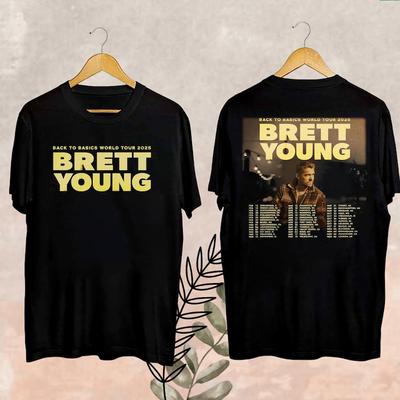 Maglietta 2025 Brett Young Back To Basics World Tour